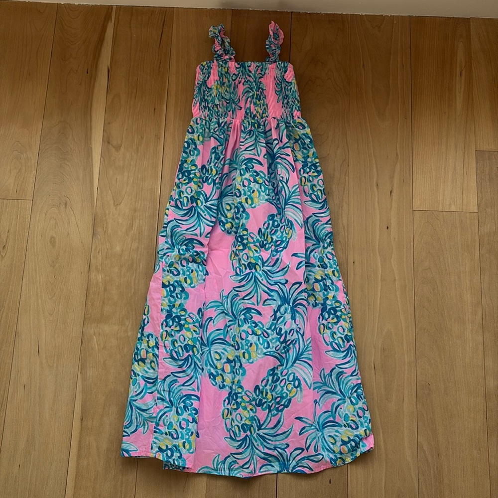 Lilly Pulitzer Girl’s maxi dress. Size 6.